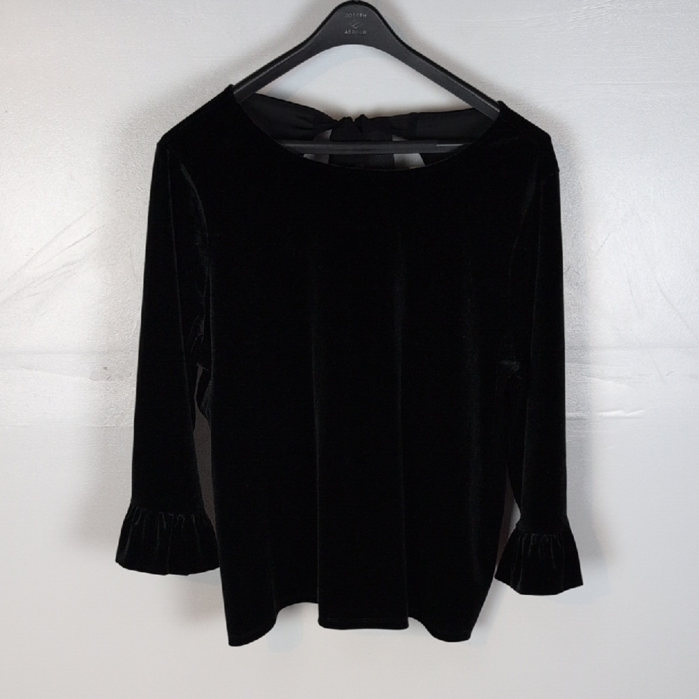 Talbots Velvet Top